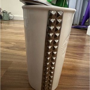 Starbucks Studded Ceramic travel cup 2014 collection, like new